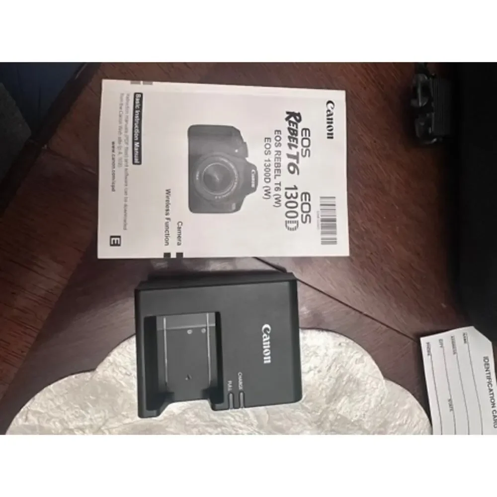 Canon EOS Rebel T6 + EOS 1300D Bundle